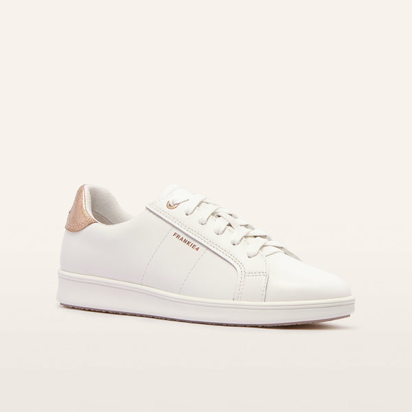 Jackie V White/Rose Gold