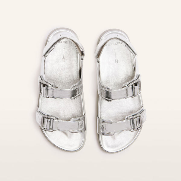 Thompson Silver Crinkle