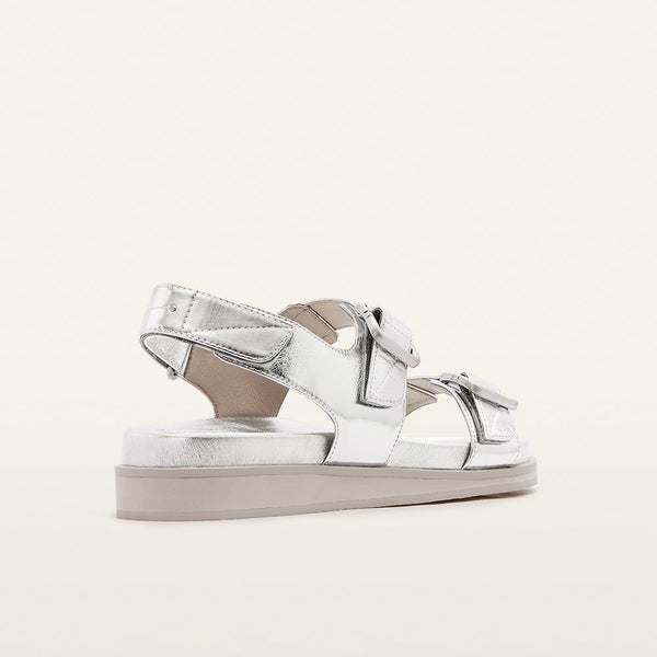 Thompson Silver Crinkle