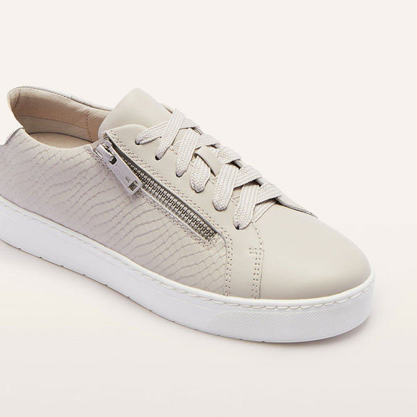 Billie II Bone Grey Emboss