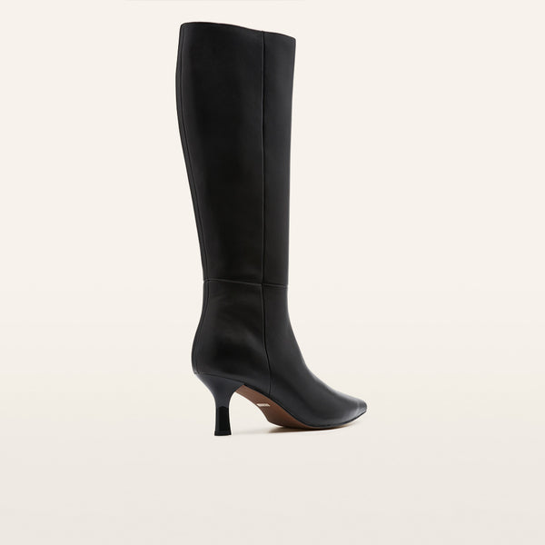 Allegra Black Fitted