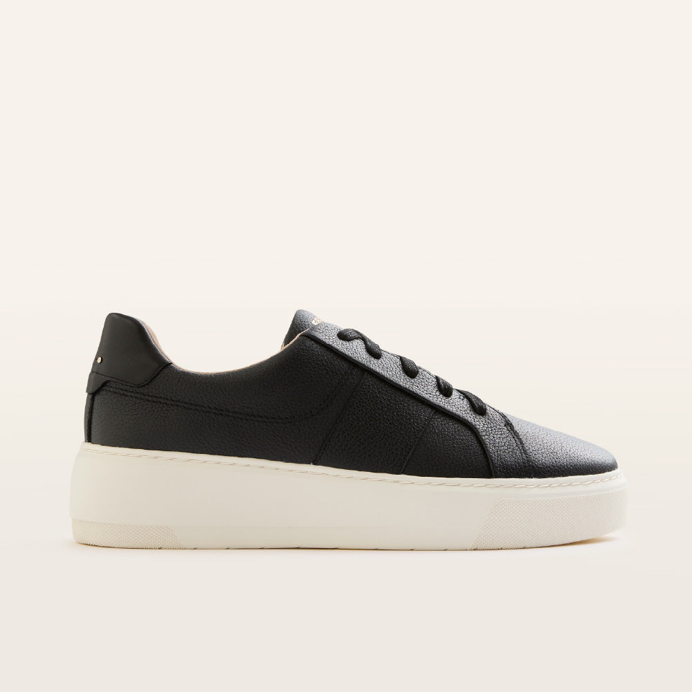 Riley Black Tumbled Women's Sneakers FRANKIE41