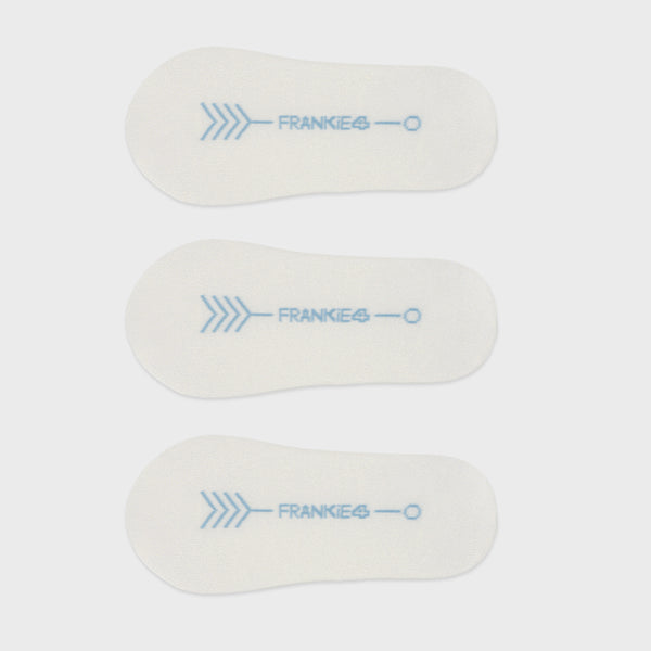 No-Show Adult White Bamboo 3 Pack