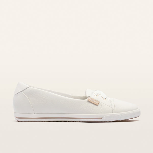 Hannah III White Tumbled