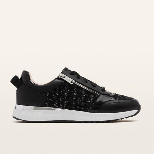 Brooklyn III Black Tweed