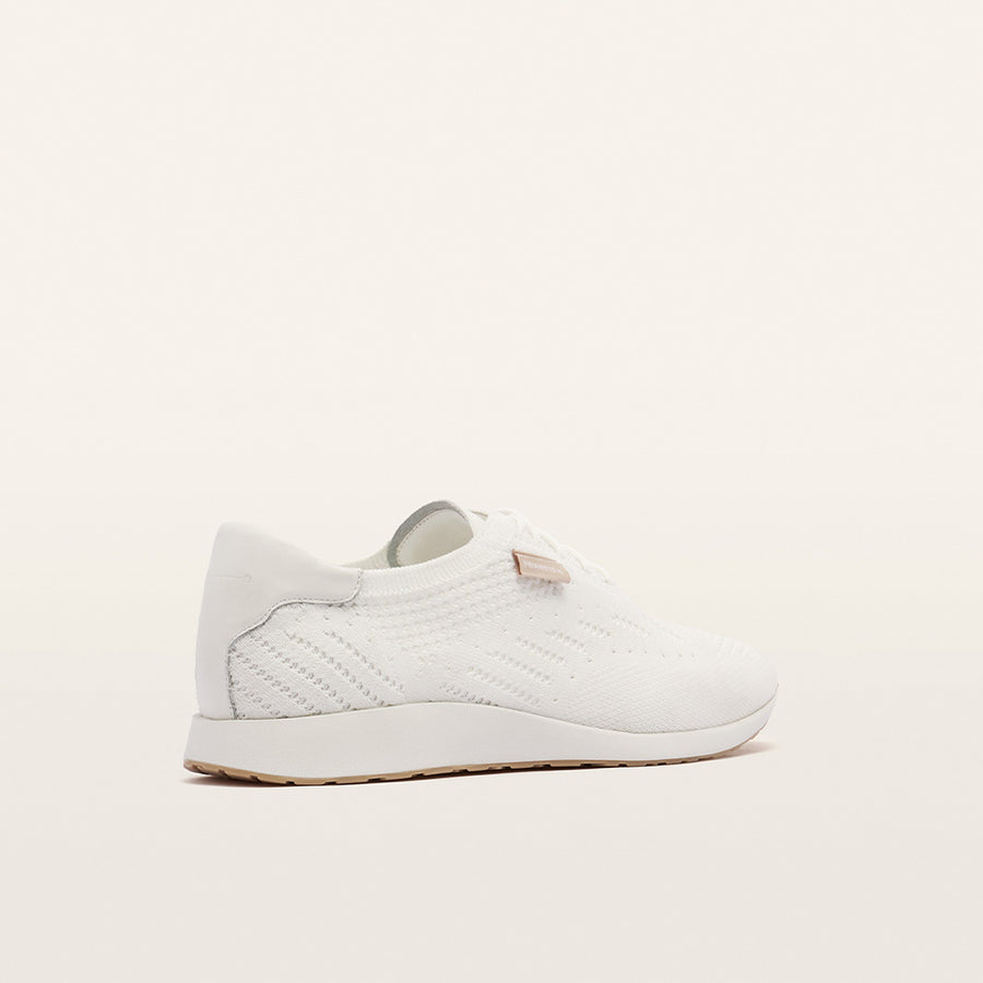 Dimity II White Knit Women's Sneaker | FRANKIE4