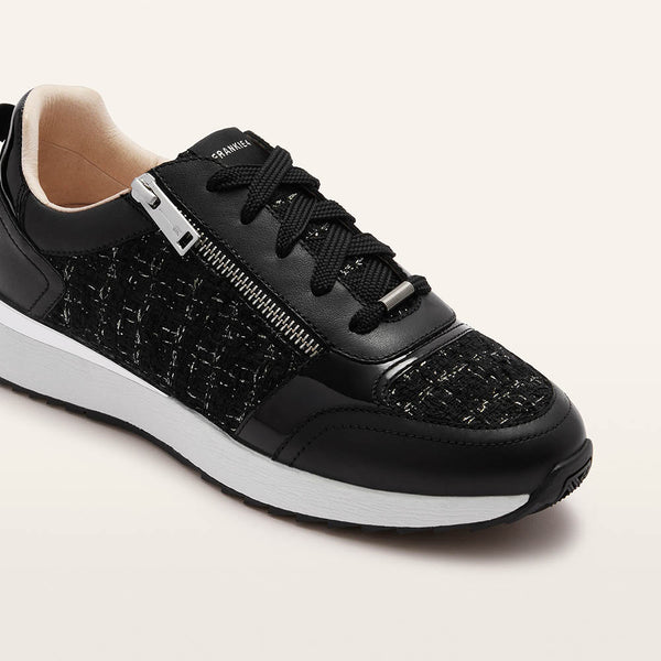 Brooklyn III Black Tweed