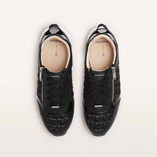 Brooklyn III Black Tweed