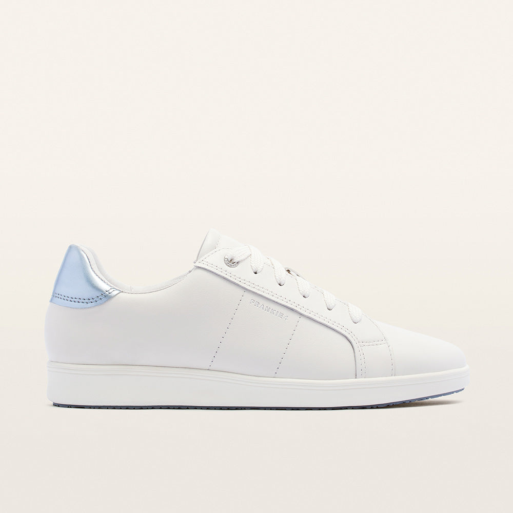 Jackie V White/Rose Gold Women's Sneaker | FRANKIE4