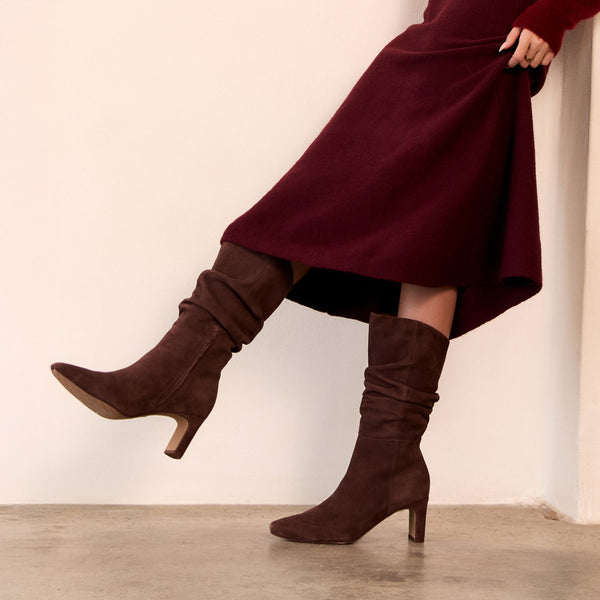 Clarkson Milk Chocolate Suede