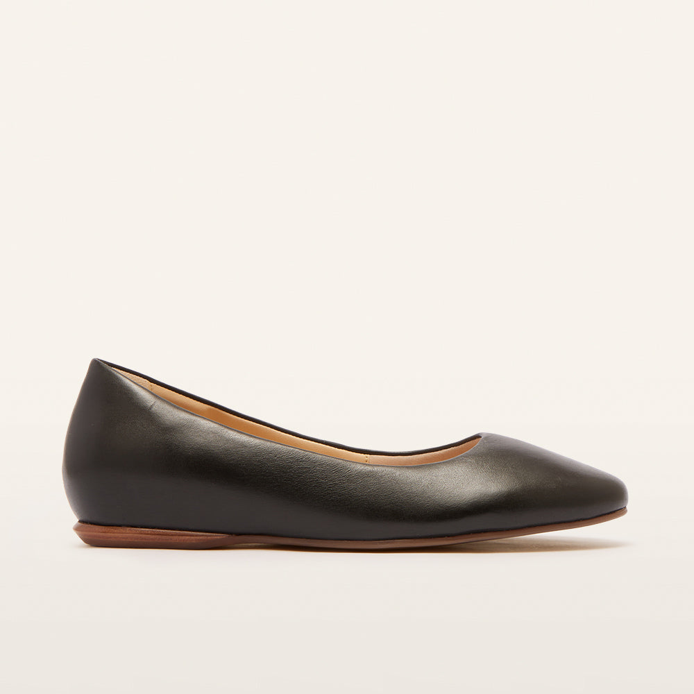 Dorset Black Dress Flats