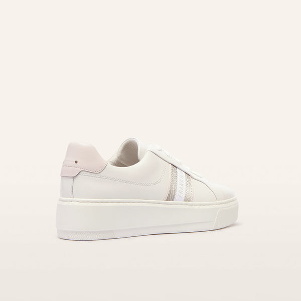 Riley White/Pink Tint