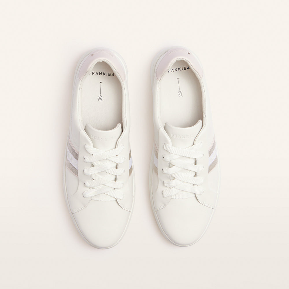 Riley White/Pink Tint Women's Sneaker | FRANKIE4