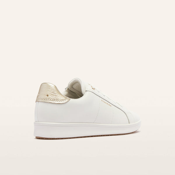 Jackie V White/Gold Grain