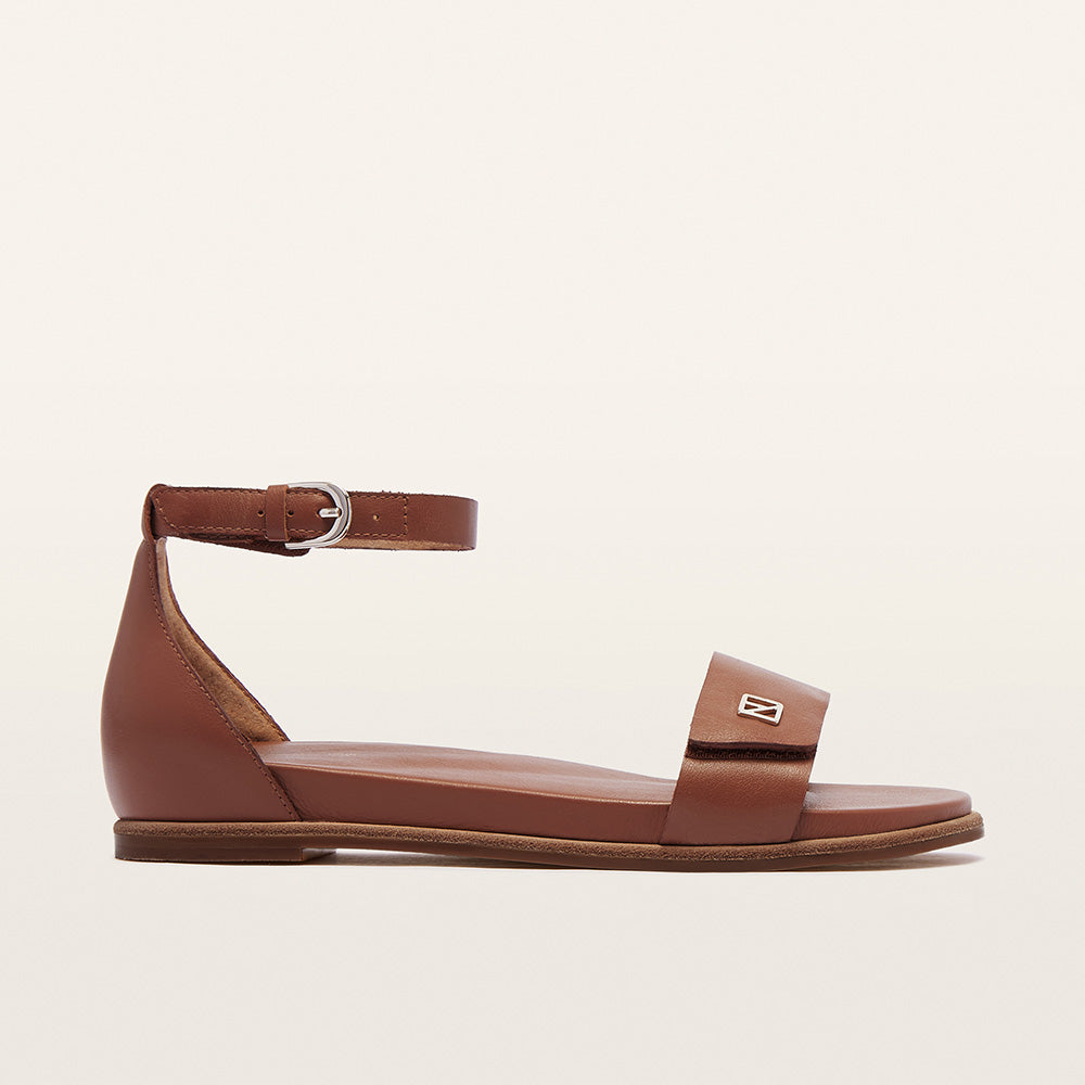 Zane Tan Women's Flat Sandal | FRANKIE4