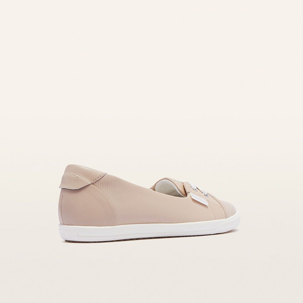 Hannah III Light Blush Emboss Women's Casual Flat | FRANKIE4