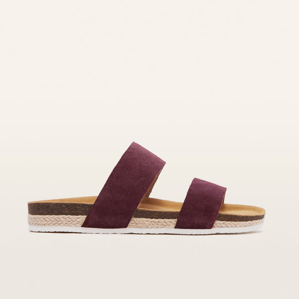 Maria III Cherry Suede