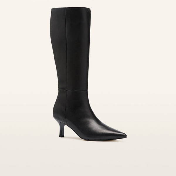 Allegra Black Fitted