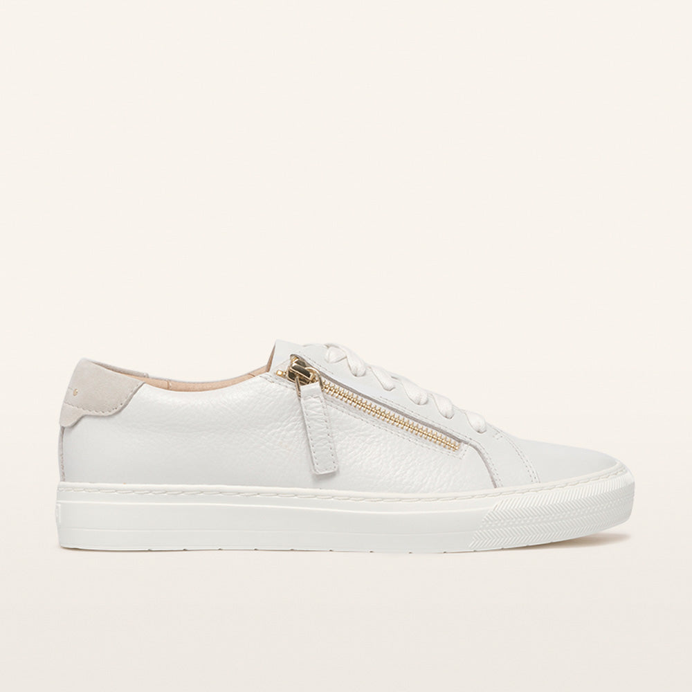 Billie White Tumbled Women's Sneakers