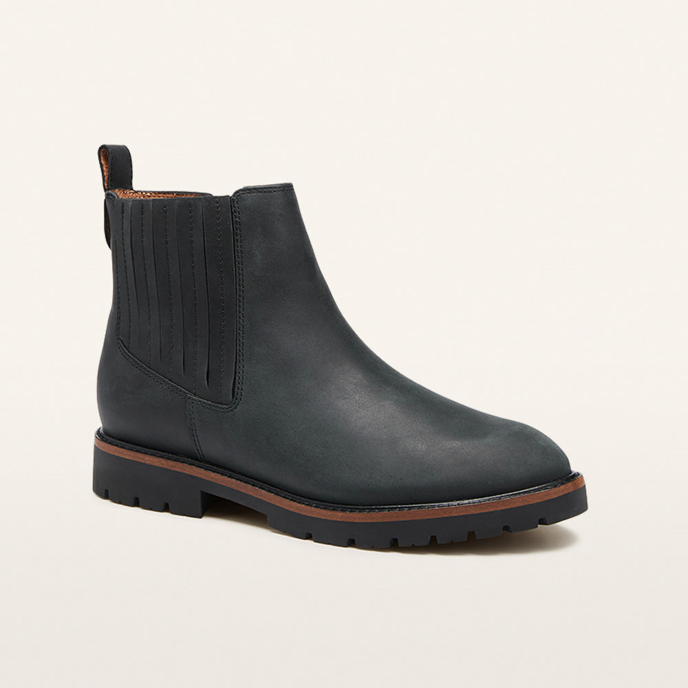 ショートブーツ・ブーティ  FW24 Chelsea ankle boots (F4CPH500 CPH01BLACK) Chelsea Ankle Boots Women Shoes Autumn Winter New Thick Sole
