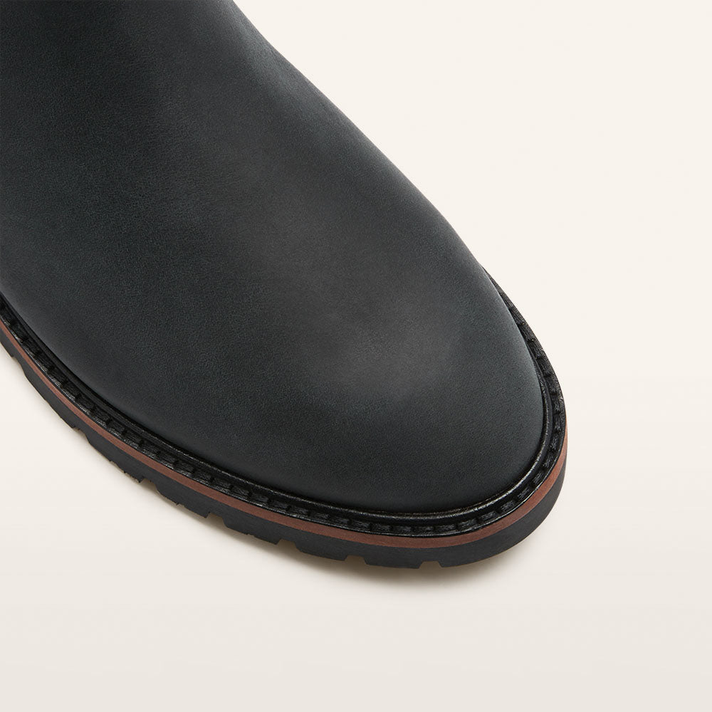 ショートブーツ・ブーティ  FW24 Chelsea ankle boots (F4CPH500 CPH01BLACK) 2024 Brand New High Quality Fall Winter Black Chelsea Boots