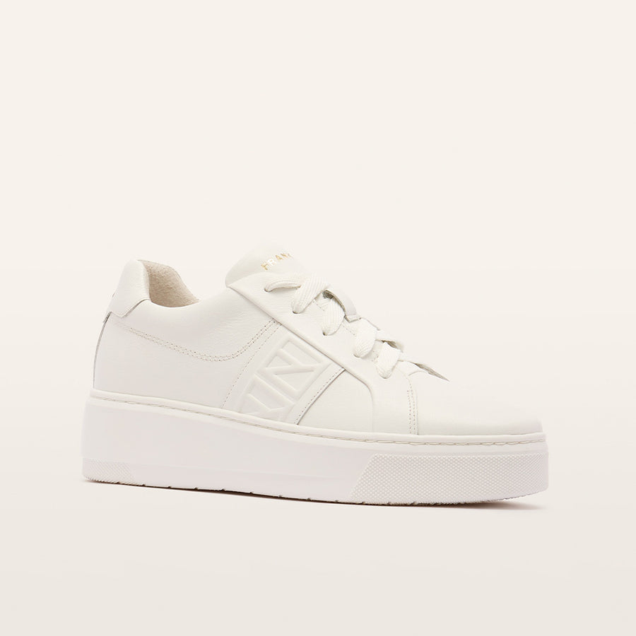 Riley II White Women's Sneaker | FRANKIE4