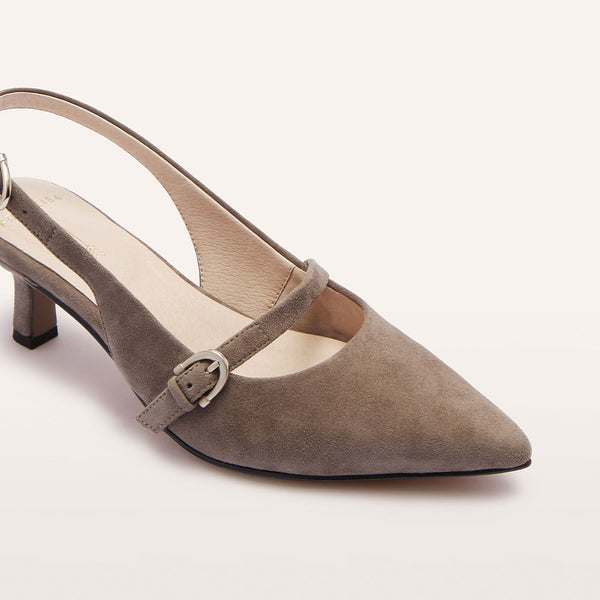 Coco Mushroom Suede