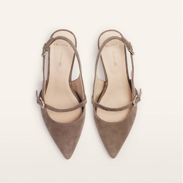 Coco Mushroom Suede