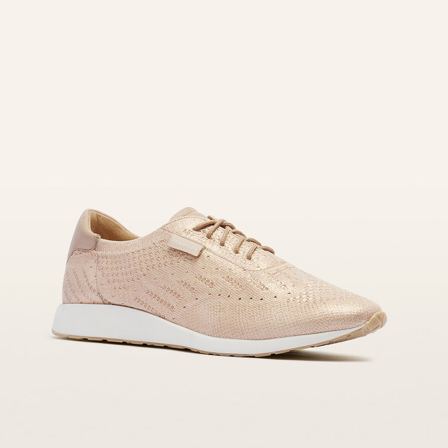 Dimity II Rose Gold Knit Women's Sneaker | FRANKIE4
