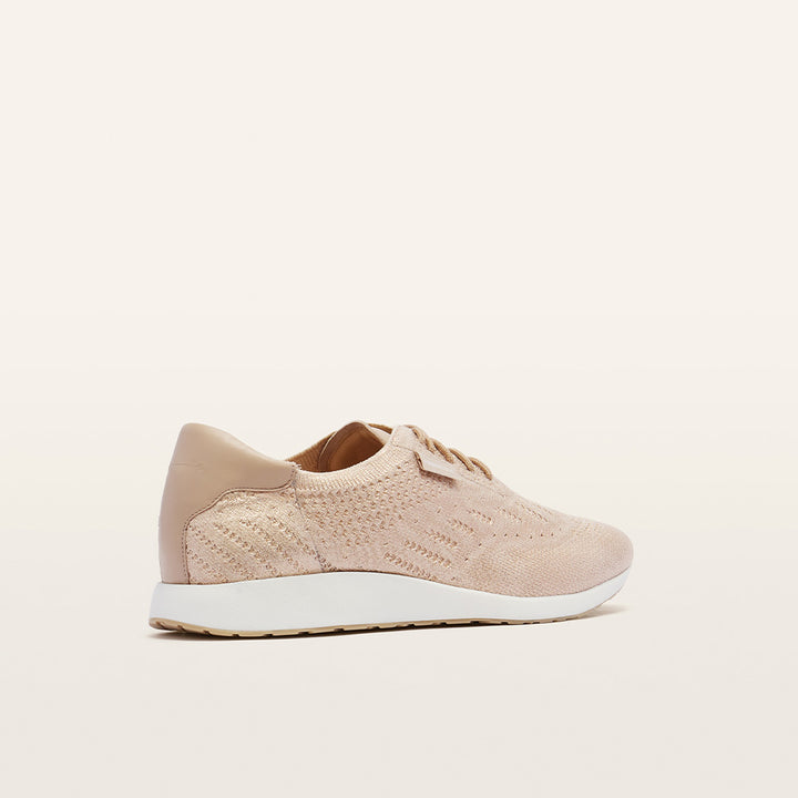 Dimity II Rose Gold Knit Women's Sneaker | FRANKIE4