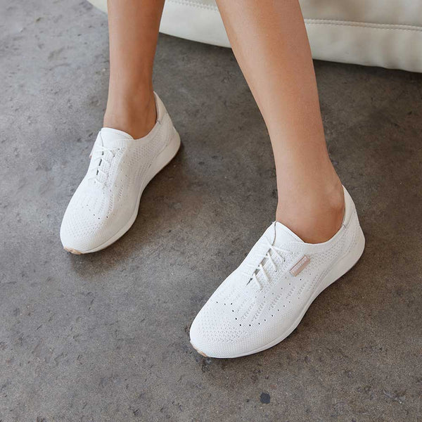 Dimity II White Knit