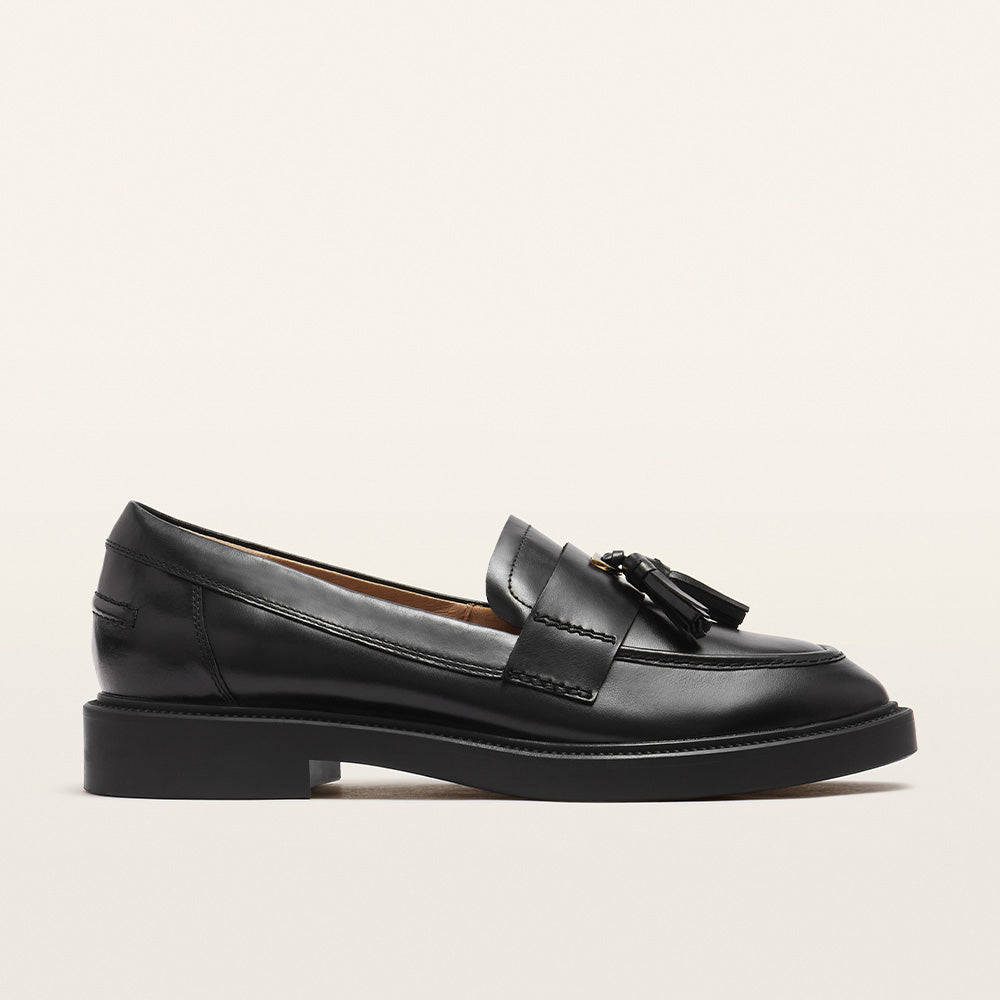 Octavia Black Cherry Shine Women's Dress Flat | FRANKIE4
