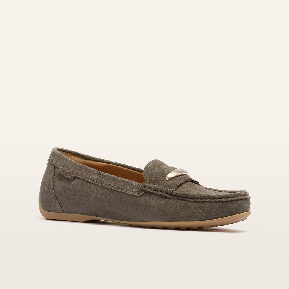 洋楽 Frankie Seay 45 ORG Foxx Sable Suede Women's Casual Flat | FRANKIE4