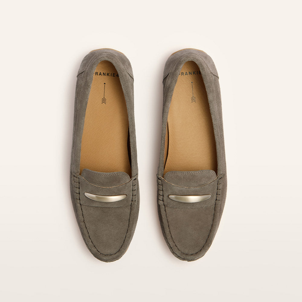 Foxx Sable Suede Women's Casual Flat | FRANKIE4