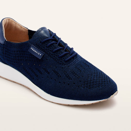 Dimity II Navy Knit Women's Sneaker | FRANKIE4