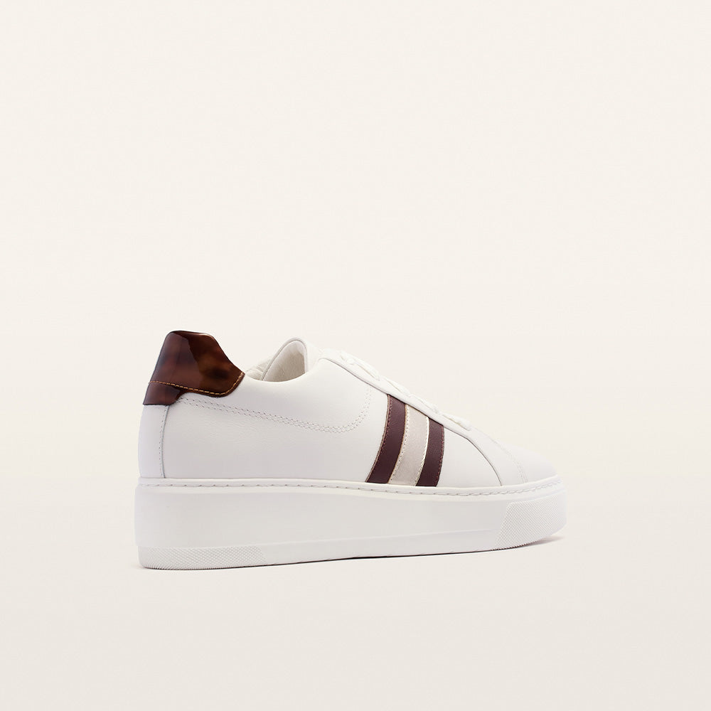 Ruby Riley Shoes Riley II White/Cherry Women's Sneaker | FRANKIE4