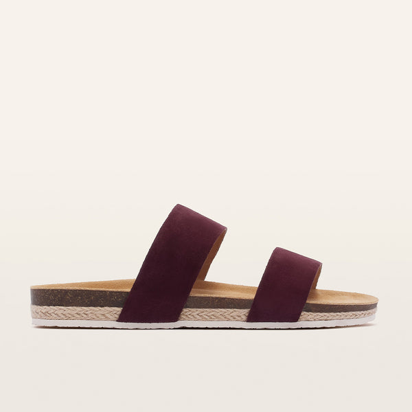 Maria III Cherry Suede