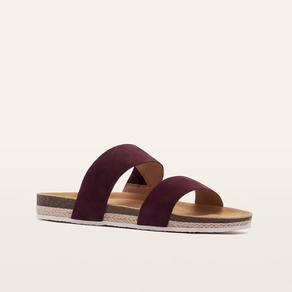 Maria III Cherry Suede