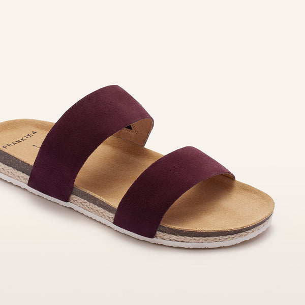 Maria III Cherry Suede