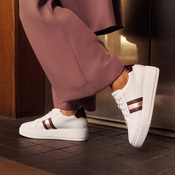 Riley II White/Cherry