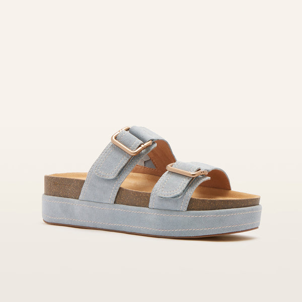 Bennett Blue Suede