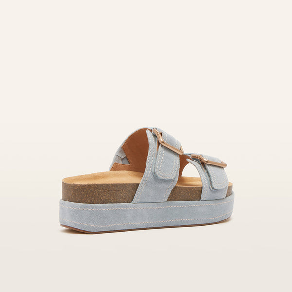 Bennett Blue Suede