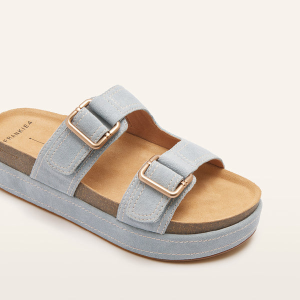 Bennett Blue Suede