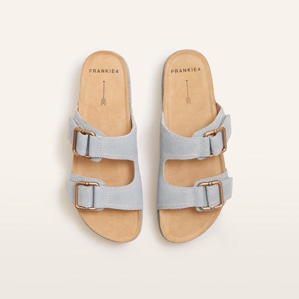 Bennett Blue Suede