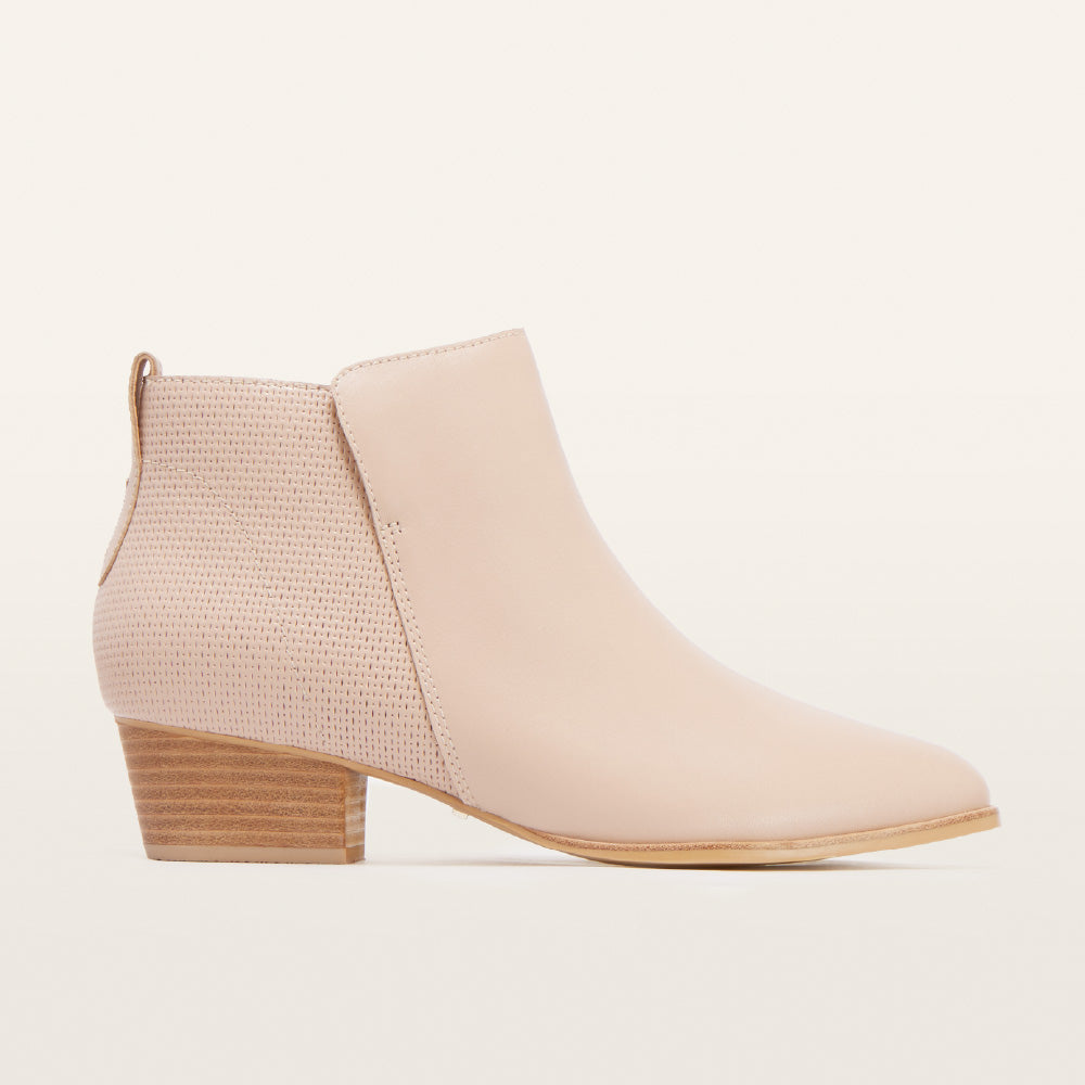 Charleston Warm Sand Low Boots