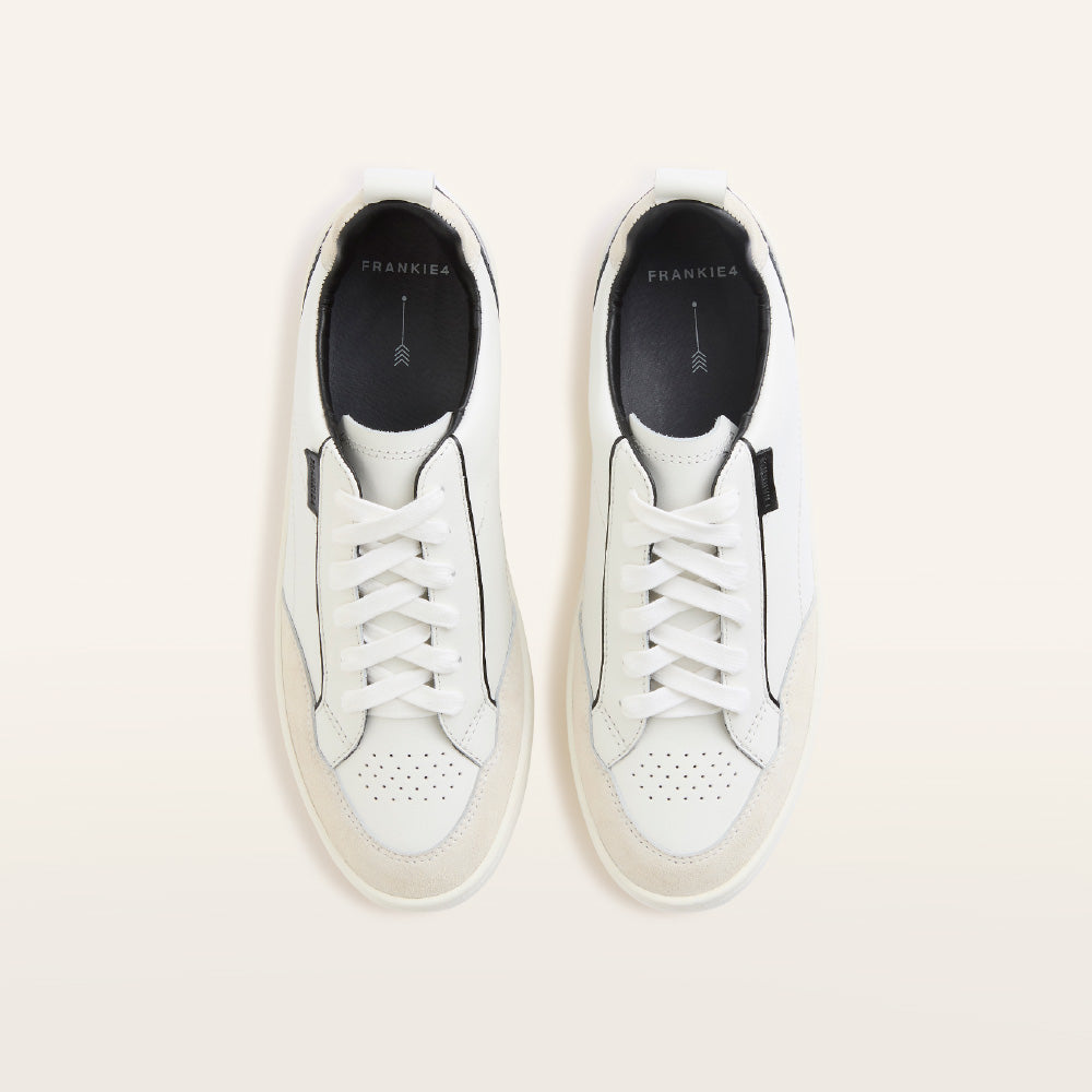 Farren White/Black Sneaker | FRANKIE4