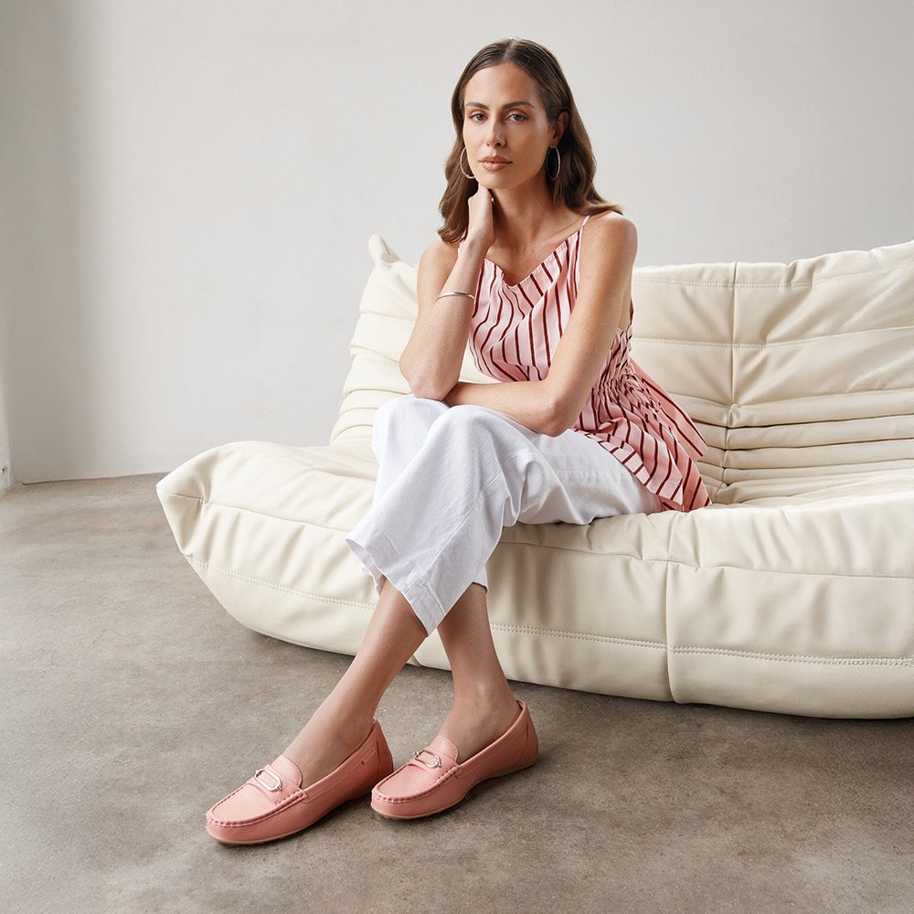 Foxx Shell Tumbled Women's Casual Flat | FRANKIE4