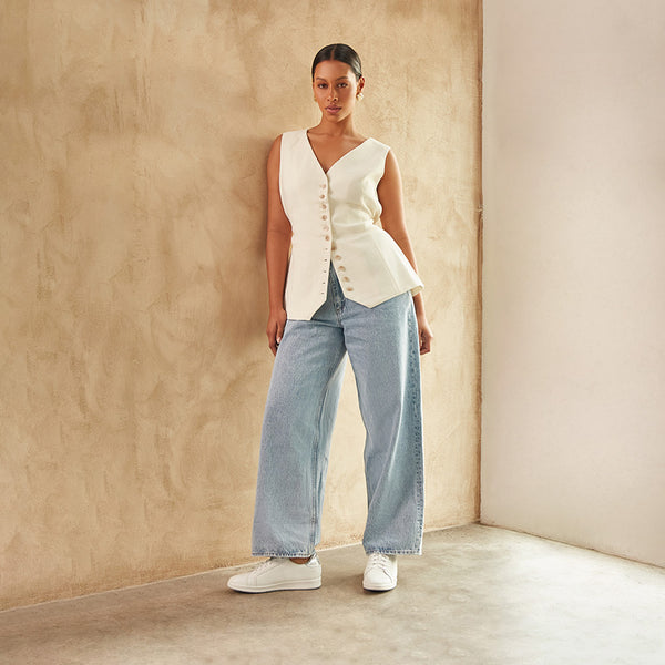 Jackie V White/Silver
