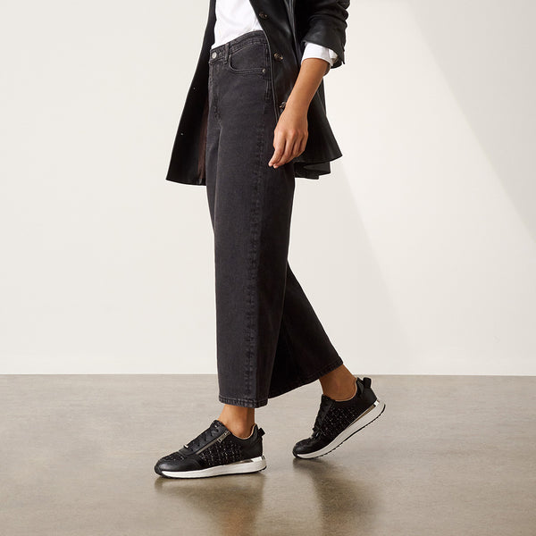 Brooklyn III Black Tweed