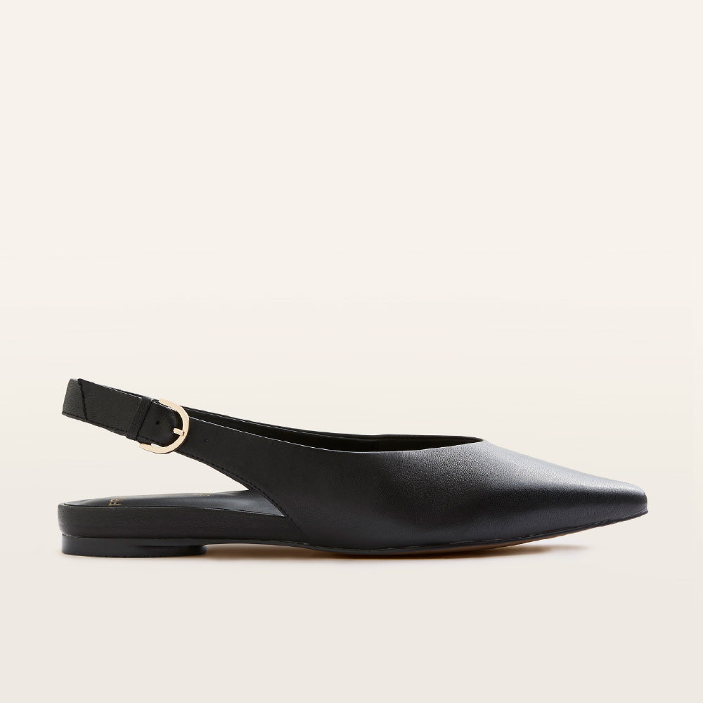 Luna Black Dress flat | FRANKIE4